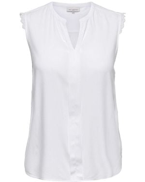 Only Carmakoma Shirtbluse - Weiß