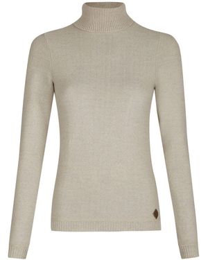 Stapf Strickpullover Rollkragenpullover Nelenia - Grau