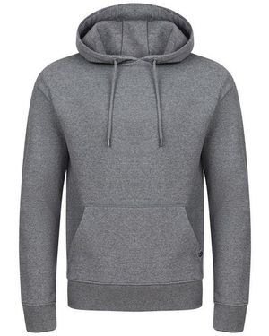 Riverso Kapuzenpullover Herren Hoodie Rivtheo Regular Fit Longsleeve Sweatshirt Mit Kängurutasche - Grau