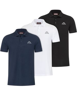 Kappa Poloshirt VELEOT 3 Polo Shirt 3er-Pack /s 707408 - Blau