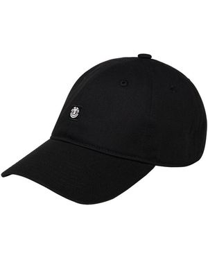 Element Fitted Cap Icon Dad Twill - Schwarz
