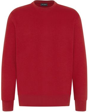 Expand Sweatshirt mit besonders hohem Tragekomfort, Übergröße - Rot