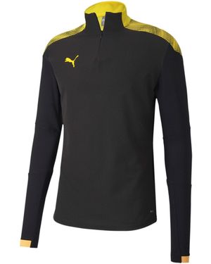 PUMA Fleecepullover Trainingstop ftblNXT 1/4 Zip Top 656534 - Schwarz