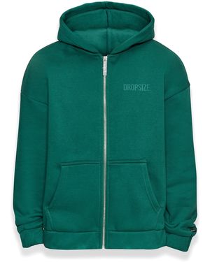 Dropsize Sweatjacke - Grün