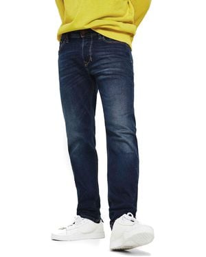 DIESEL Fit- Larkee-Beex 087AS Jeans Hose Regular Tapered - Blau