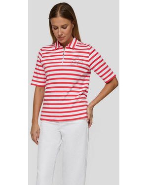 Rabe T-Shirt Mit Schriftzug - Rot