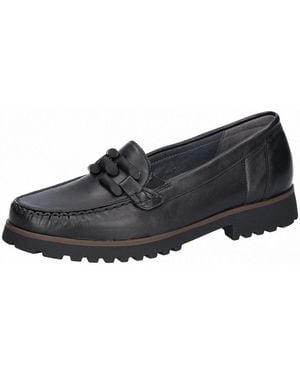 Waldläufer Elisa Weite H Slipper - Schwarz