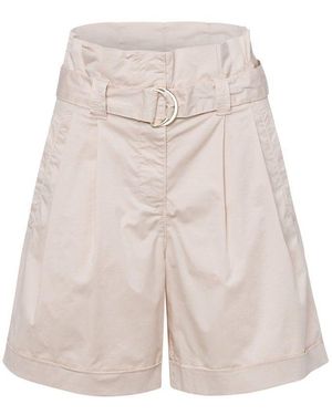 MARC AUREL Shorts light taupe - Weiß