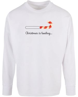 Merchcode Longsleeve (1-tlg) - Weiß