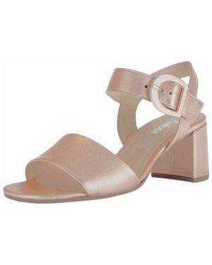 Gabor Sandalen Leder Riemchensandale - Pink