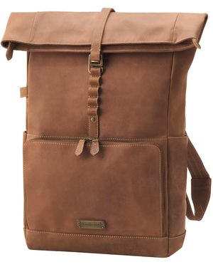 DRAKENSBERG Reiserucksack Roll-Top »Arthur« Havanna-Braun
