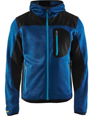 BLÅKLADER Strickfleecejacke 4930 2117 (1-St) - Blau