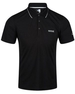 Regatta Poloshirt Herren Poloshirt Rmt221 Maverick V - Schwarz