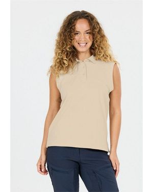 Whistles Langarm-Poloshirt Jamero - Natur