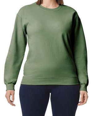 Gildan Softstyle® Midweight Fleece Adult Crewneck Sweatshirt Unise - Grün