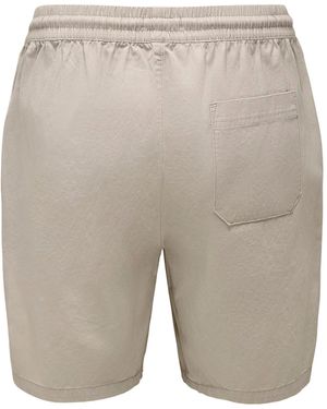Only & Sons Shorts ONSTel (1-tlg) - Grau