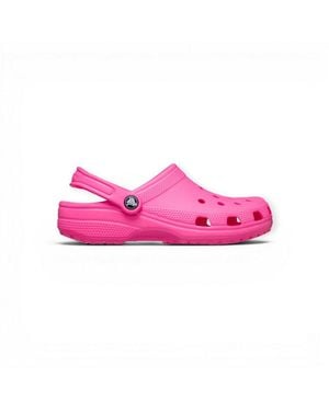Crocs™ Sandale Classic Clog Punch Damen Badeschuh - Schwarz