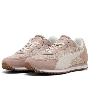 PUMA St Miler Rose Topcat Sneaker Für Sportlichen Look, Aus Leder, Mit Schnürung - Schwarz