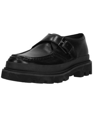 Clarks Badell Monk Mokassin Mit Super-Chunky Extralight-Sohle - Schwarz