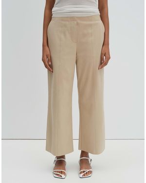 someday. Lederhose Curilo velours Weite Passform, elastischer Bund und schräge Eingrifftaschen - Natur