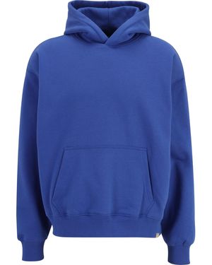 DEF Kapuzensweatshirt Hoody (1-tlg) - Blau