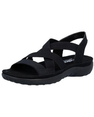 Rieker Sandale Sommerschuh, Klassik-Sandale - Schwarz