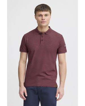 Solid Poloshirt SDTripPolo Polo mit verlängerter Rückenpartie - Lila