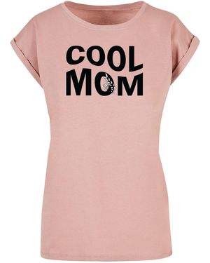 Merchcode Ladies Mothers Day - Cool mom T-Shirt (1-tlg) - Pink