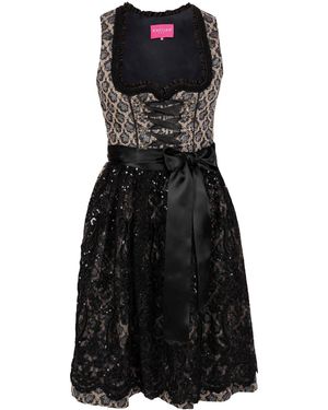 KRÜGER Dirndl 418166 - Schwarz