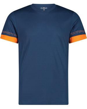 CMP MAN T-SHIRT BLUESTEEL - Blau