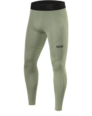 TCA Funktionsleggings Pro Performance Leggings, Kompressionshose - Grün