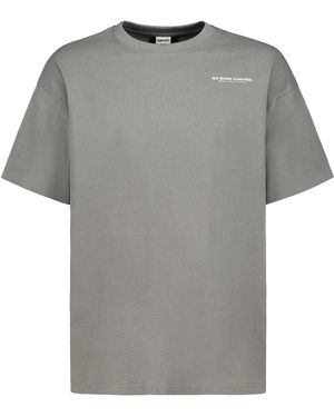 Sublevel T- Shirt mit Backprint - Grau