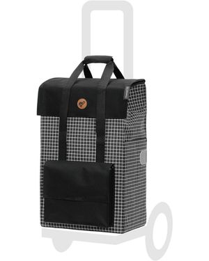 Andersen Einkaufstrolley Tasche Hedda schwarz, wasserabweisend