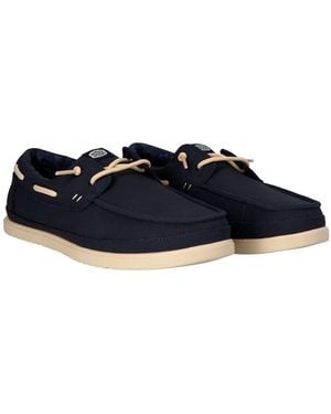 HEYDUDE Harbor Lo Classic Slip-On Sneaker Mit Ziernähten - Schwarz