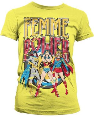 Dc Comics T-Shirt - Gelb