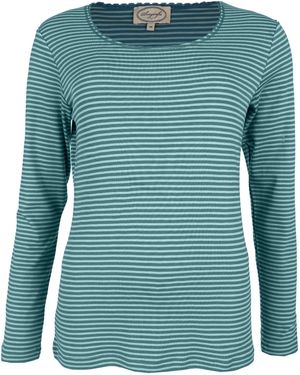 Sorgenfri Sylt Langarmshirt Sandra - Grün