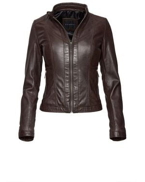 Bugatti Lederjacke Bulady-121 (1-St) Aus Hochwertigem Leder - Schwarz