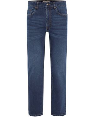 Oklahoma Jeans Oklahoma --Jeans im 5-Pocket-Design - Blau