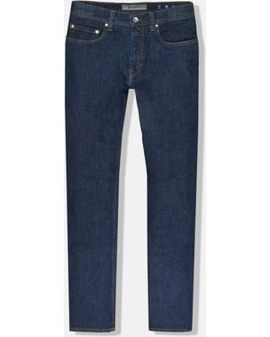 Pierre Cardin 5-Pocket-Jeans Lyon Tapered Futureflex Stretch Denim - Blau