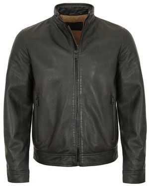 Milestone Lederjacke Msjack - Schwarz