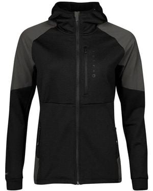 Halti Funktionsjacke Forerunner W hooded full zip layer jacke - Schwarz
