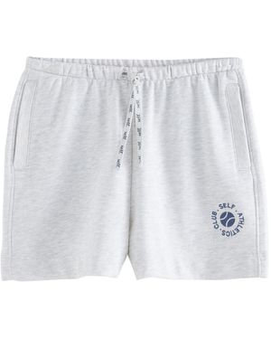 Self Leichte Shorts (1-tlg) - Weiß