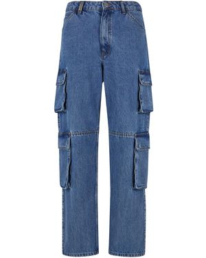 2Y Studios Bequeme Studios 2Y Aidan Cargo Baggy Jeans - Blau