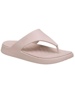 Crocs™ Zehensandale Getaway Triangle Flip - Pink
