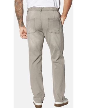 Jan Vanderstorm Schlupfjeans VERTTI mit modischer Kordel - Grau