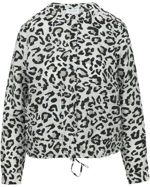 comma casual identity Langarmbluse - Schwarz