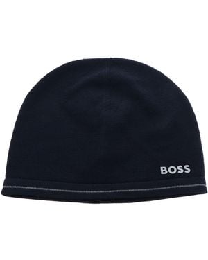 BOSS Arveso Beanie - Blau