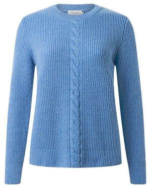 Maerz Strickpullover 324700 Strickpullover Damen Bekleidung - Blau