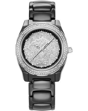 Versace Luxusuhr DV One Full Diamond - Schwarz