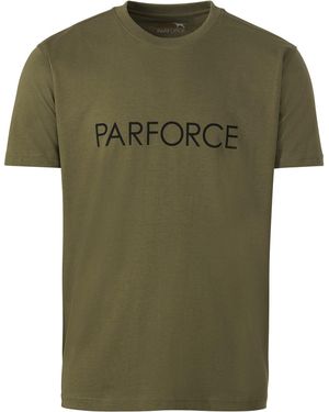 Parforce T-Shirt Logo - Grün
